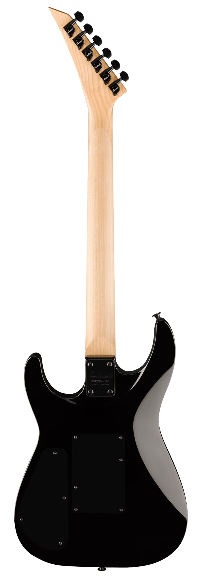 Jackson JS Series Dinky JS32 DKAP Transparent Black Bundle with Cable, Tuner, Strap, Picks, and Austin Bazaar Guitar DVD